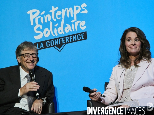 Printemps Solidaire : Conférence en présence de Bill & Melinda Gates