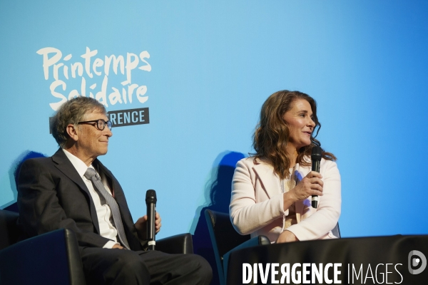 Printemps Solidaire : Conférence en présence de Bill & Melinda Gates