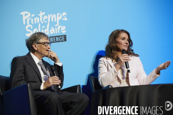 Printemps Solidaire : Conférence en présence de Bill & Melinda Gates