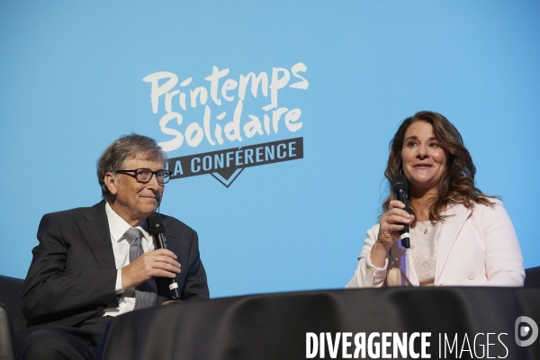 Printemps Solidaire : Conférence en présence de Bill & Melinda Gates