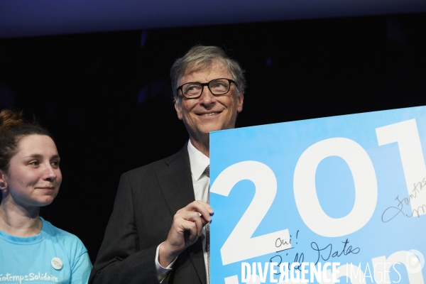 Printemps Solidaire : Conférence en présence de Bill & Melinda Gates