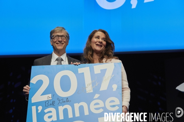 Printemps Solidaire : Conférence en présence de Bill & Melinda Gates