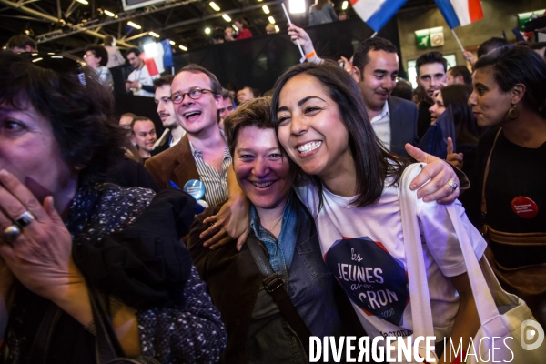 Résultats QG Macron 1er tour Présidentielle