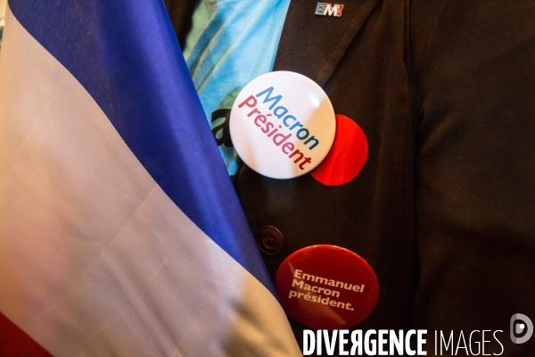 Résultats QG Macron 1er tour Présidentielle