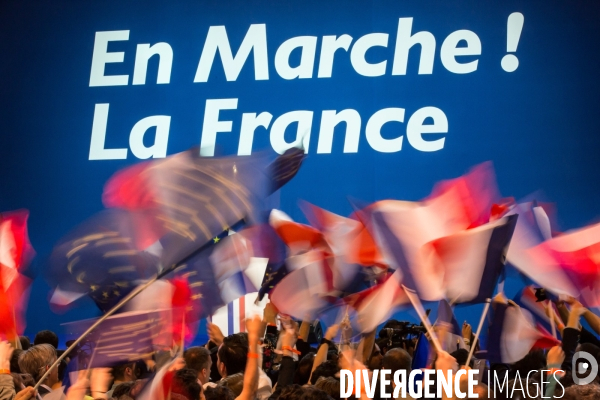 Résultats QG Macron 1er tour Présidentielle