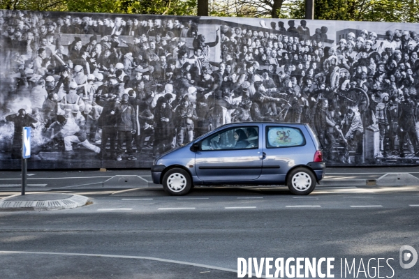 Fresque de JR a Montfermeil