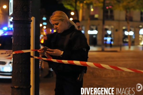 PARIS : Attentat terroriste sur les Champs-Elysées