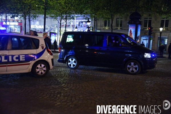 PARIS : Attentat terroriste sur les Champs-Elysées