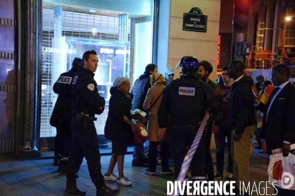 PARIS : Attentat terroriste sur les Champs-Elysées