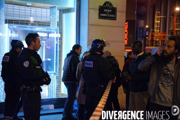 PARIS : Attentat terroriste sur les Champs-Elysées