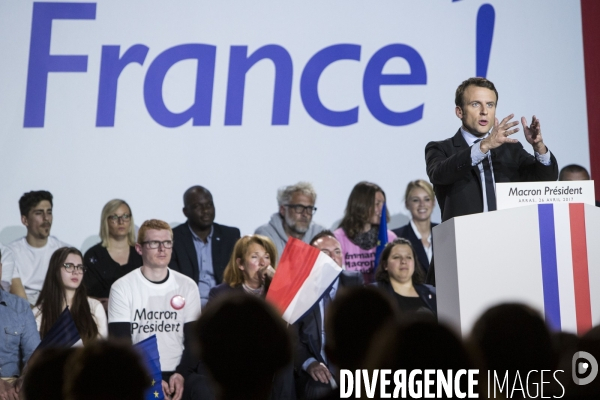 Meeting d Emmanuel MACRON à Arras