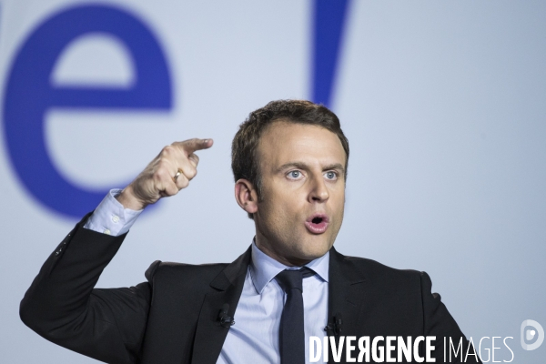 Meeting d Emmanuel MACRON à Arras