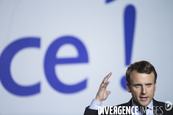 Meeting d Emmanuel MACRON à Arras