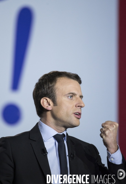 Meeting d Emmanuel MACRON à Arras