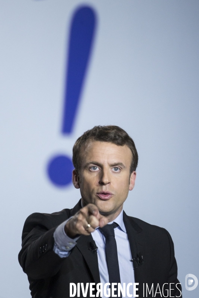 Meeting d Emmanuel MACRON à Arras