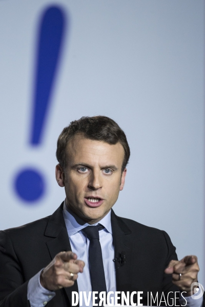 Meeting d Emmanuel MACRON à Arras