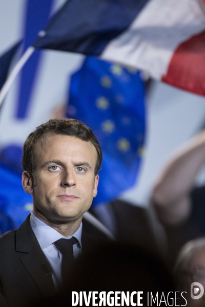 Meeting d Emmanuel MACRON à Arras