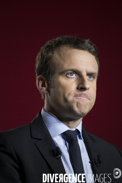 Meeting d Emmanuel MACRON à Arras