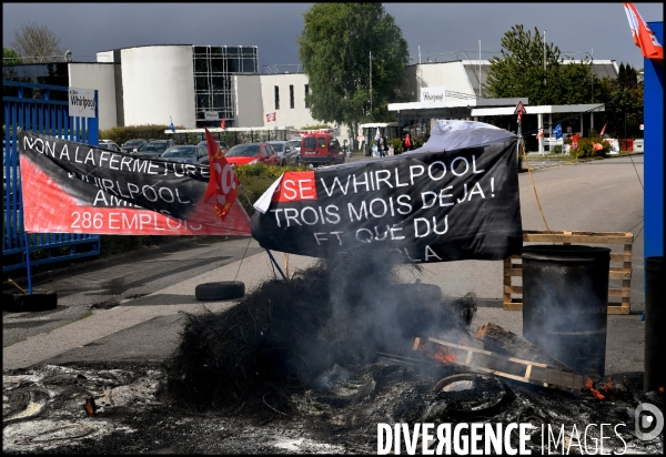 Greve sur le site de l usine Whirlpool d Amiens