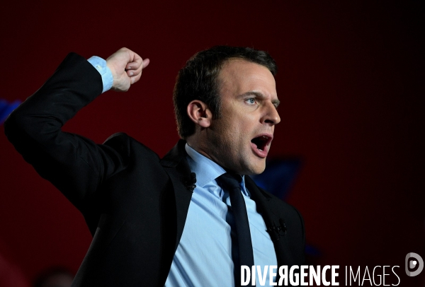 Meeting d  Emmanuel Macron à Arras