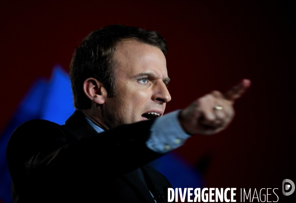 Meeting d  Emmanuel Macron à Arras