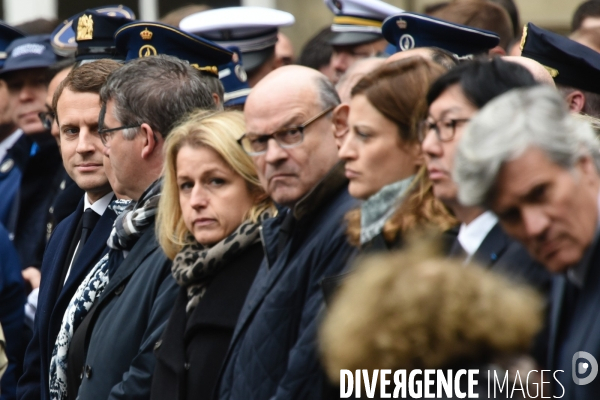 Hommage au policier tué, Xavier Jugelé