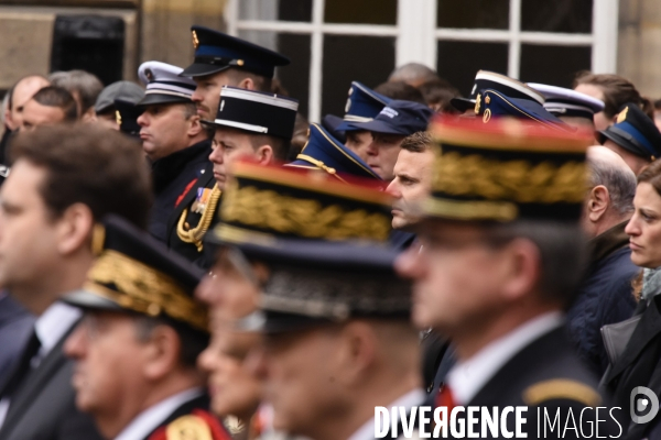 Hommage au policier tué, Xavier Jugelé