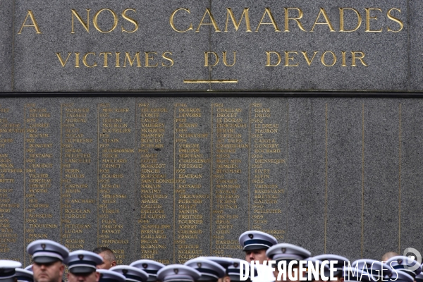 Hommage au policier tué, Xavier Jugelé