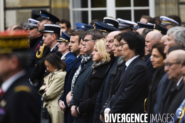 Hommage au policier tué, Xavier Jugelé