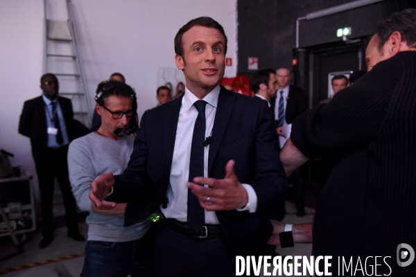 Emmanuel Macron à l Emission politique