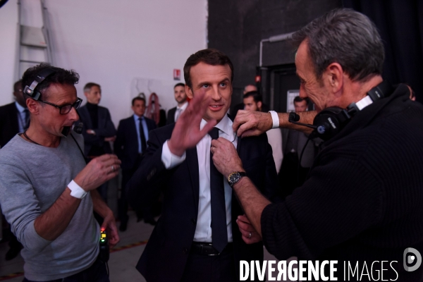 Emmanuel Macron à l Emission politique