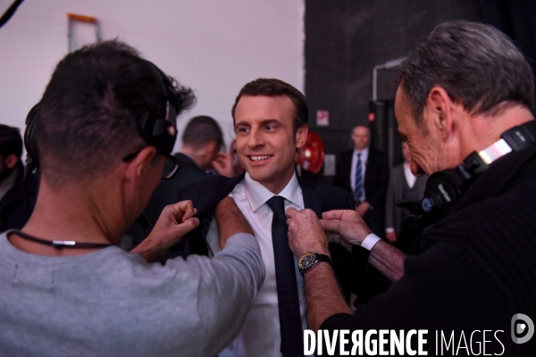 Emmanuel Macron à l Emission politique