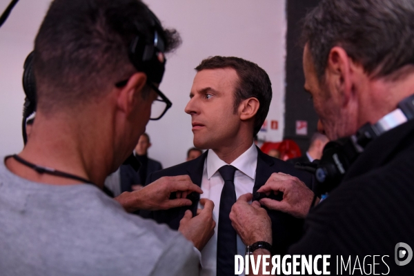 Emmanuel Macron à l Emission politique