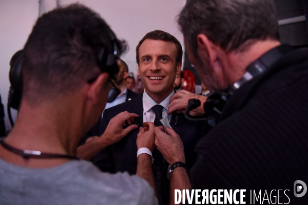 Emmanuel Macron à l Emission politique