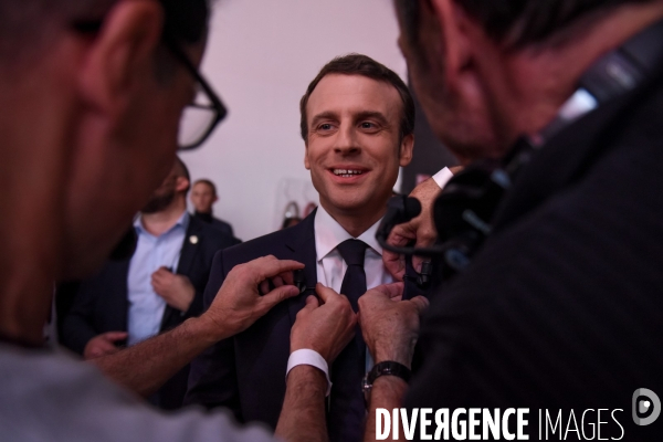 Emmanuel Macron à l Emission politique