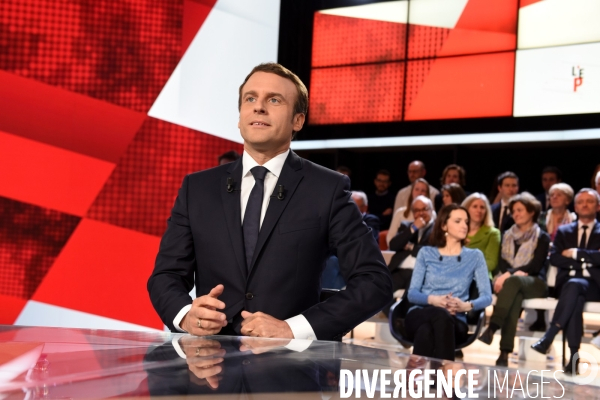 Emmanuel Macron à l Emission politique