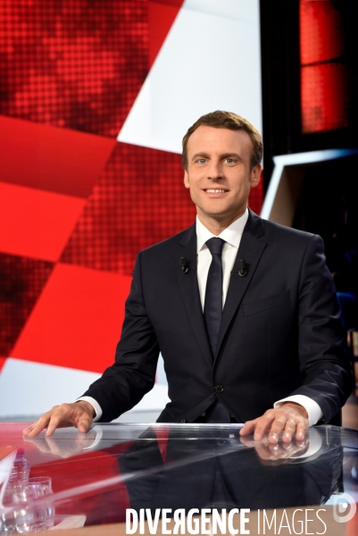 Emmanuel Macron à l Emission politique