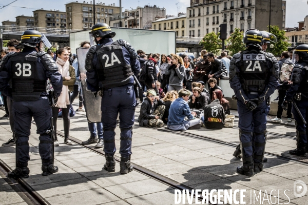 Ni Le Pen, Ni Macron , protestation lyceenne