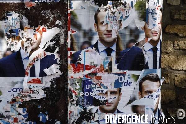 Affiche presidentielle 2017 Emmanuel Macron