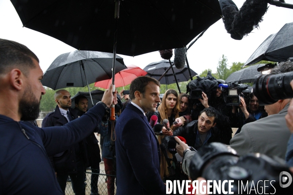 Emmanuel Macron Mémorial des Martyrs de la Déportation