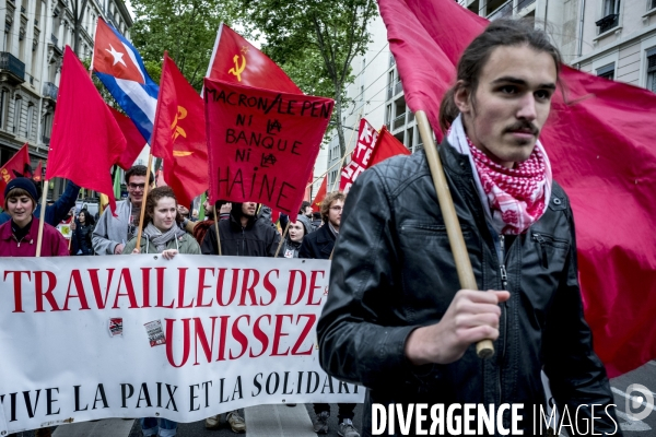 Défilé du 1er mai à Lyon