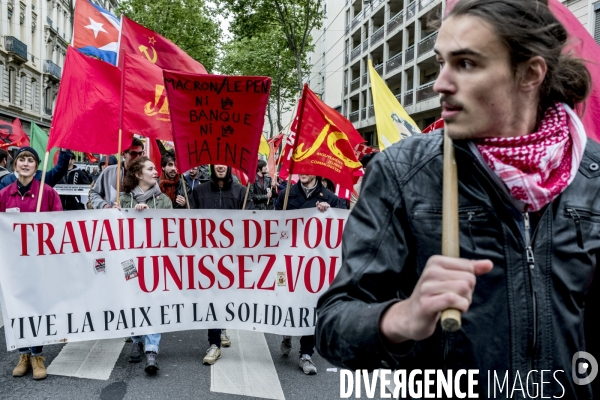 Défilé du 1er mai à Lyon