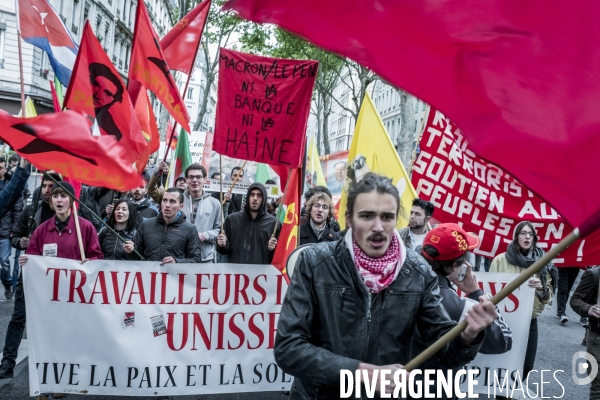 Défilé du 1er mai à Lyon