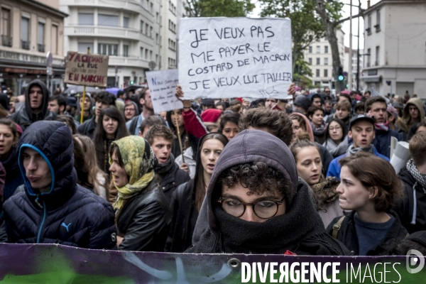 Défilé du 1er mai à Lyon