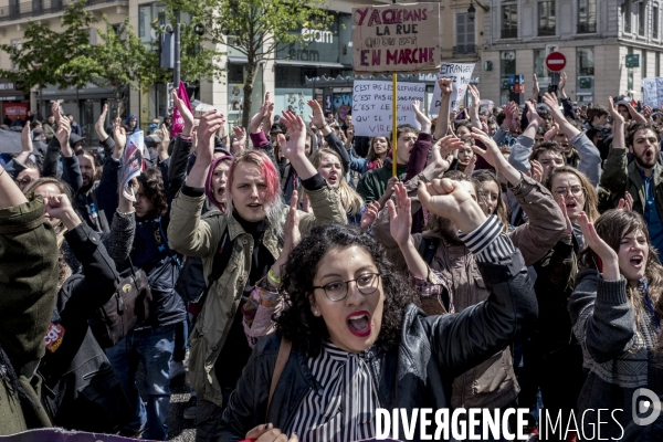 Défilé du 1er mai à Lyon