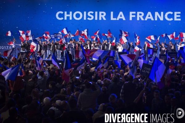 Meeting du 1er Mai de Marine LE PEN et Nicolas DUPONT-AIGNAN.