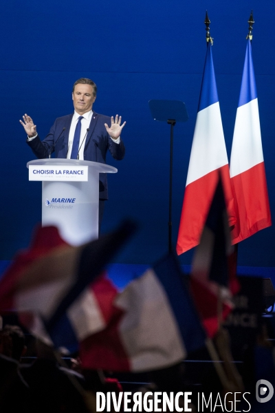Meeting du 1er Mai de Marine LE PEN et Nicolas DUPONT-AIGNAN.