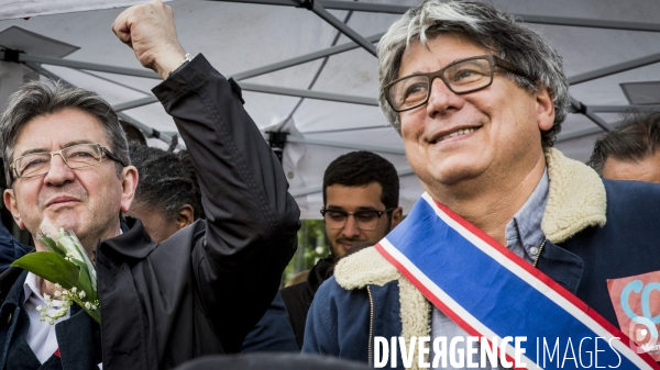 1er MAI 2017 de la France Insoumise / JL Melenchon