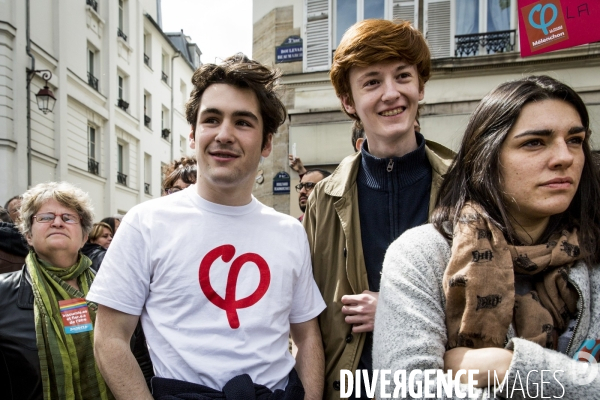 1er MAI 2017 de la France Insoumise / JL Melenchon