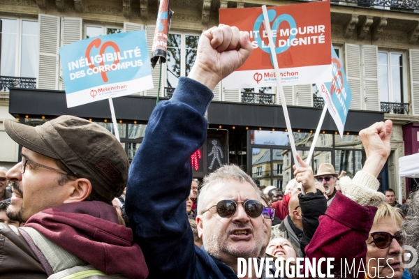 1er MAI 2017 de la France Insoumise / JL Melenchon